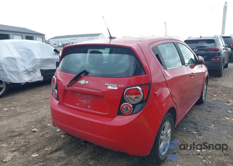 2012 Chevrolet Sonic 2Lt z USA, uszkodzony, nr VIN 1G1JC6SH9C4111394